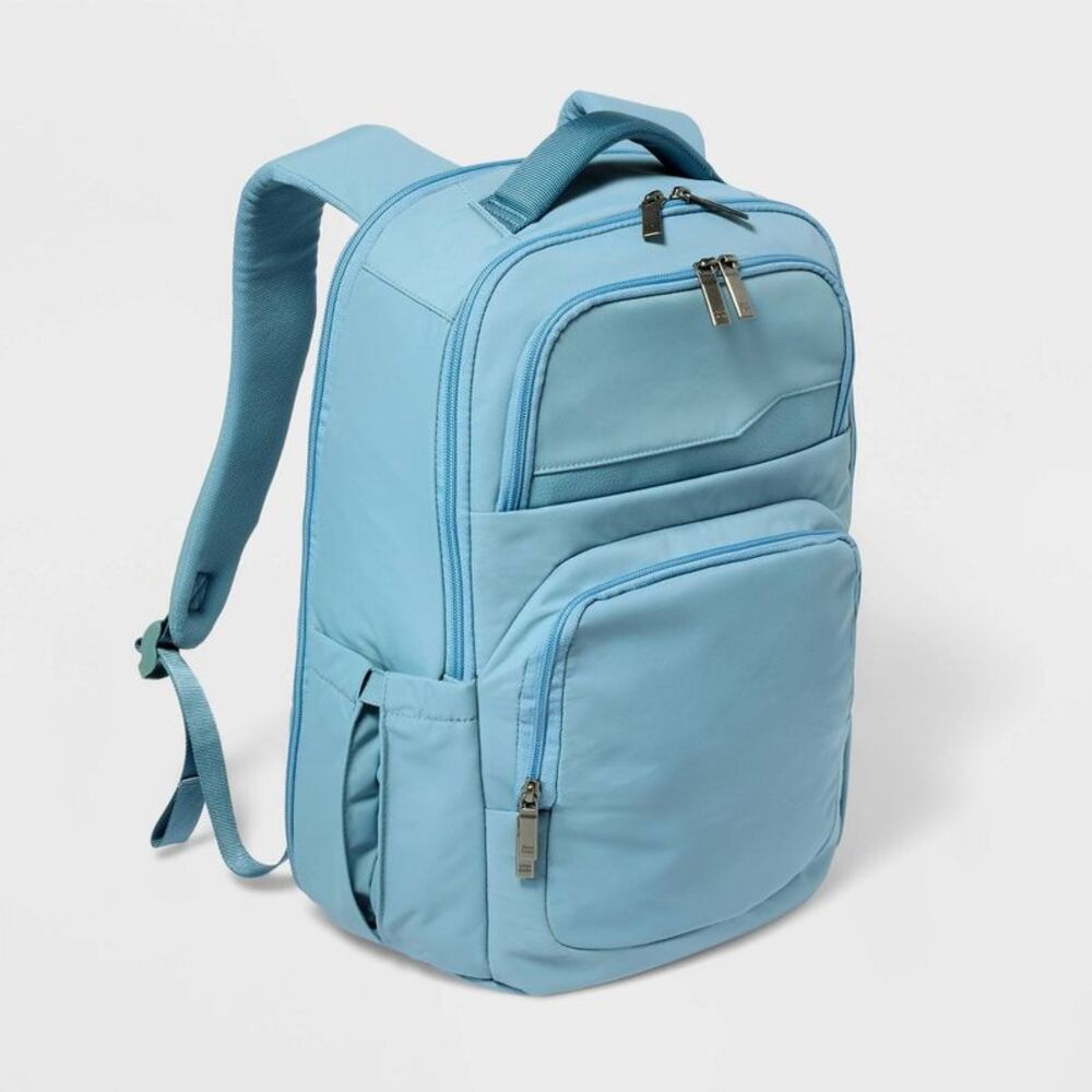 Open Box - Open Story - Signature Day Trip Backpack - Open Story Blue Blue